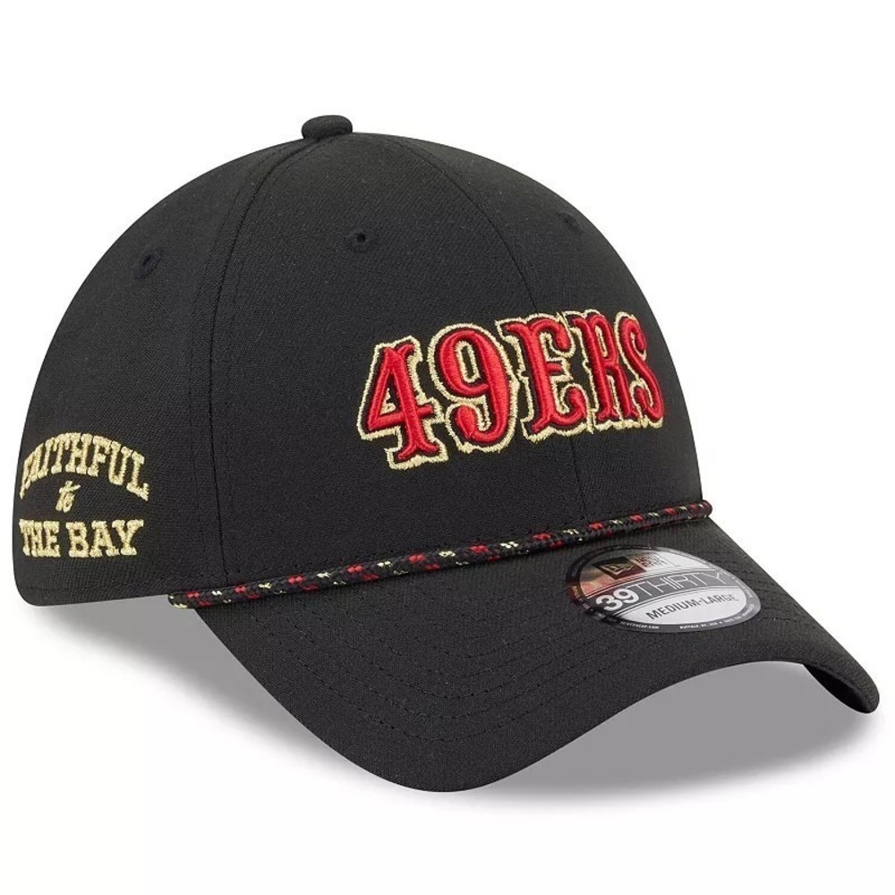 Era Black San Francisco 49ers 2025 Rivalries Collection Sideline 39THIRTY M/L